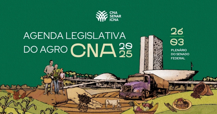 CNA entrega Agenda Legislativa do Agro 2025 a parlamentares