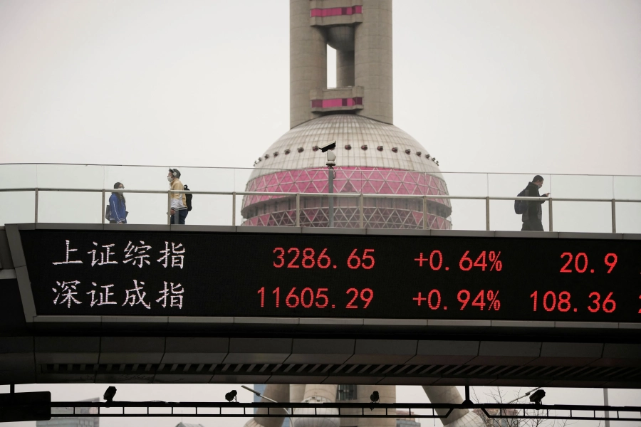 Ações da China fecham estáveis por preocupações persistentes com tarifas